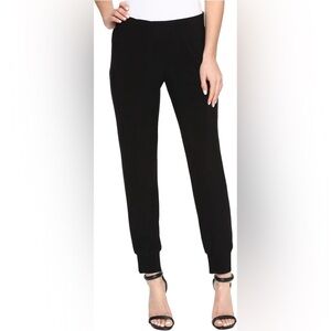 Norma Kamali Black Jog Pants